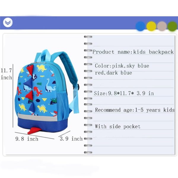 Customized Kids Backpack-Boys & Girls Cute Pattern - Image 3