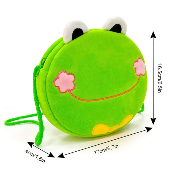 Crossbody kids Bag- Frog Pattern Customized Cute Style - Image 4