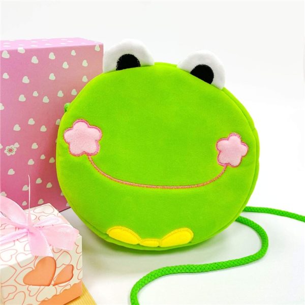 Crossbody kids Bag- Frog Pattern Customized Cute Style - Image 3