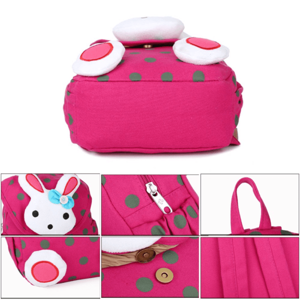 Kids Backpack Wholesale- Rabbit Pattern Stylish Fashion - Image 3