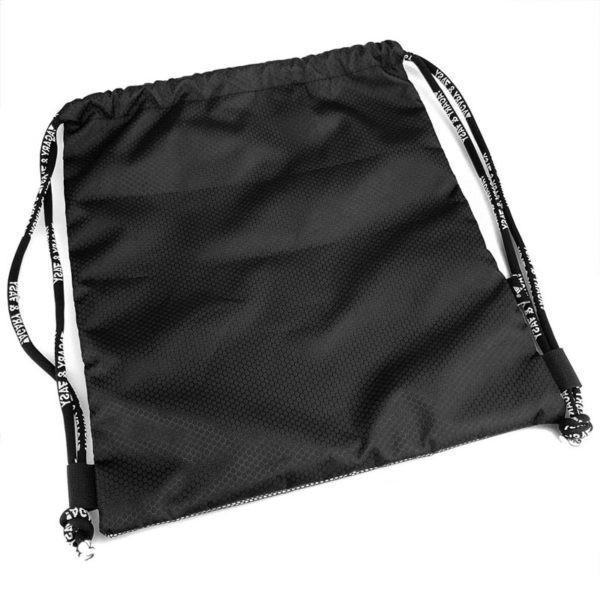 Artistic Handwritten Drawstring Bag- Adjustable Durable Customized - Image 3