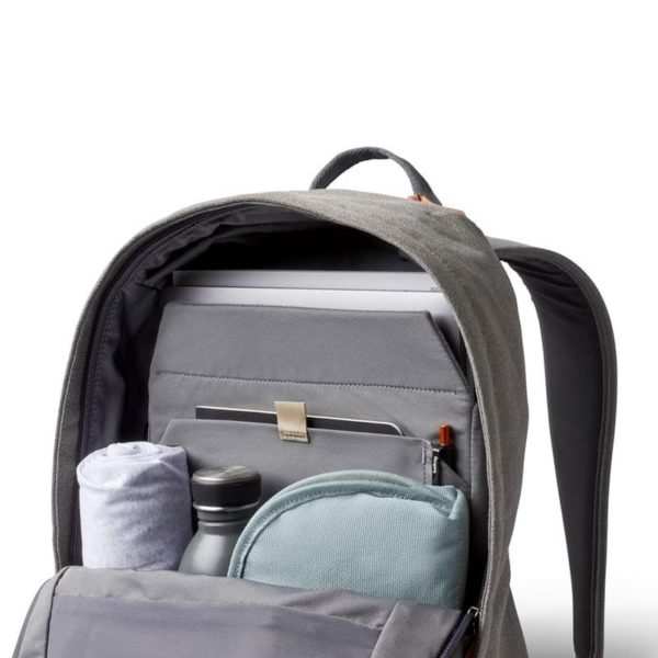 Business Gray Backpack- Customized Water Proof EDC - Image 2