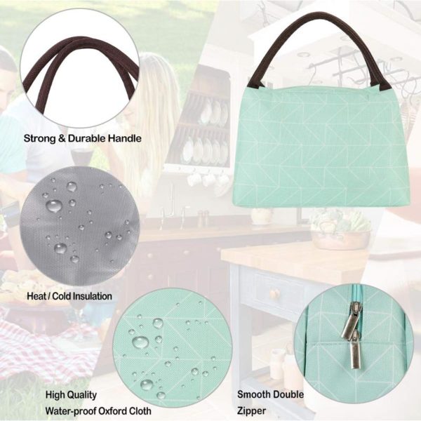 Casual Lunch Bag- Reusable Insulated Work Picnic OEM - Image 3