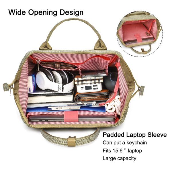 Mochila Multi Funcional Personalizada para Portáteis com Zíperes Duplos - Imagem 4
