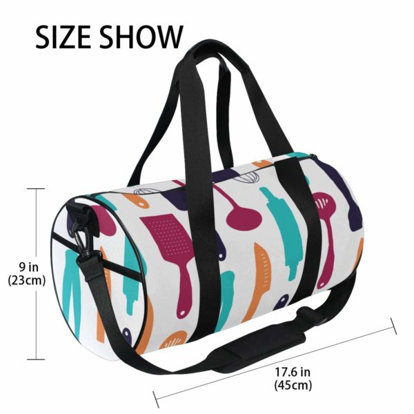 Cooking Tool Duffle Bag- Girl Sportman Fitness Dance Wholesale - Image 3