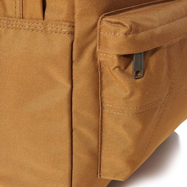 Dark Yellow Backpack- Inner Name Label Front Pocket Large Size - Image 4