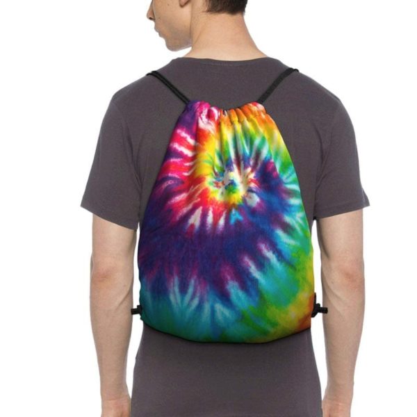 Dye Drawstring Bag- Lightweight Waterproof Customized - Image 4