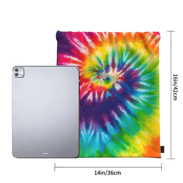 Dye Drawstring Bag- Lightweight Waterproof Customized - Image 3