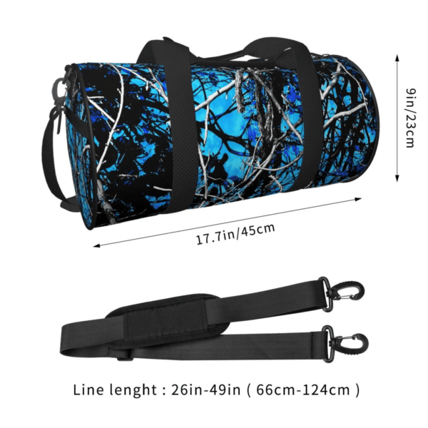 Fitness Duffel Bag- Pattern Bag for Students & Teens - Image 4
