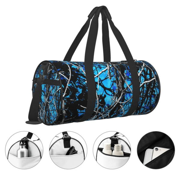 Fitness Duffel Bag- Pattern Bag for Students & Teens - Image 3