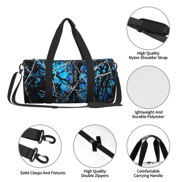 Fitness Duffel Bag- Pattern Bag for Students & Teens - Image 2