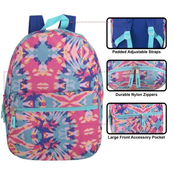 Flower Pattern Kids Backpack