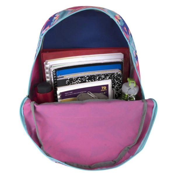 Pink Flower Pattern Kids Backpack Girls Wholesale - Image 4