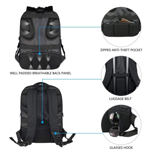 Water-Repellent Laptop Backpack