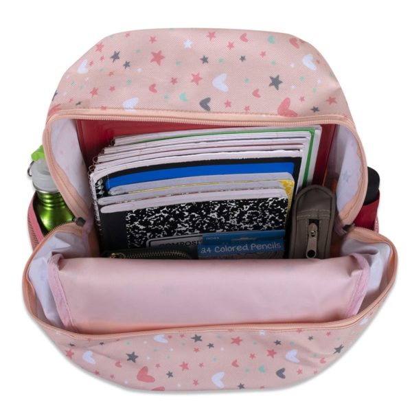All Over Printed Kids Backpack With Multiple Pockets Wholesale - Image 2