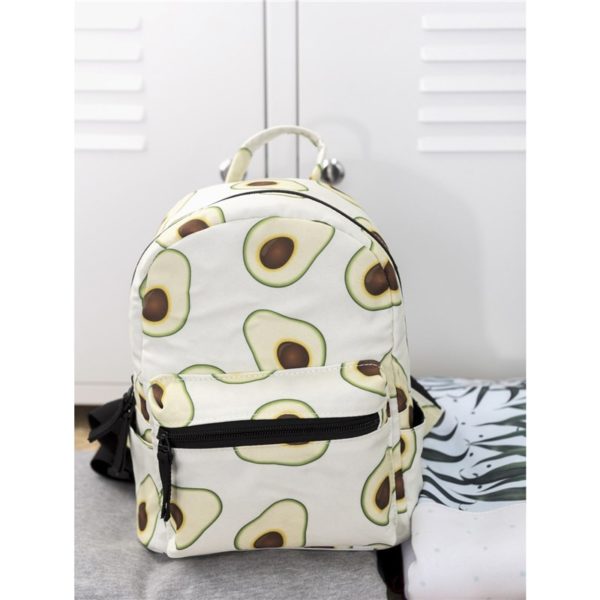Small Size Avocado Kids Backpack Unisex DIY - Image 4
