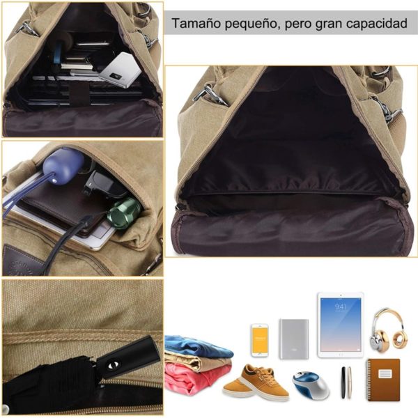 Classic Durable Retro Wholesale Laptop Backpack - Image 4