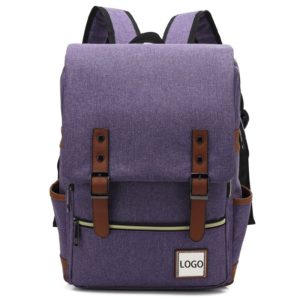 Leather Laptop Backpack