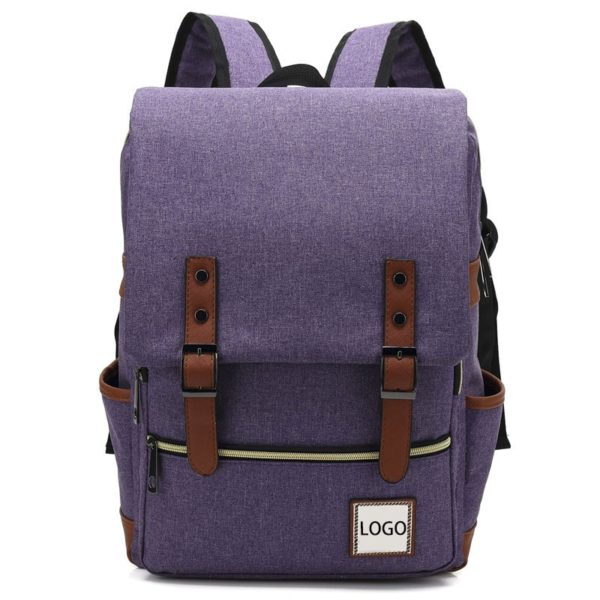 Leather Laptop Backpack