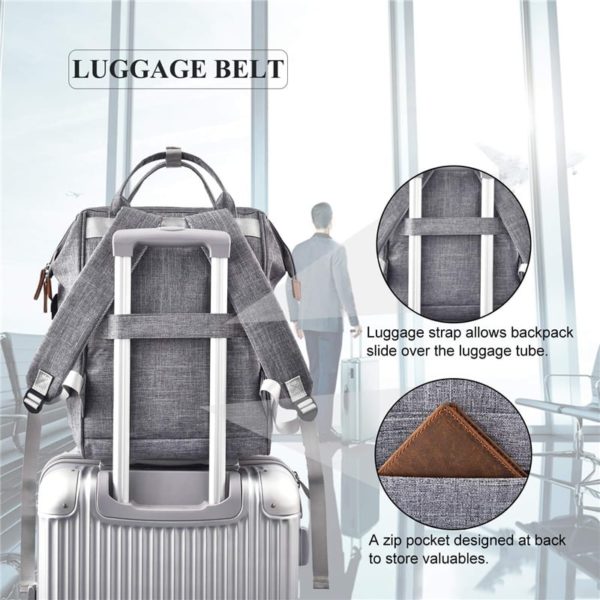 Water Resistant Business Multipurpose Laptop Backpack DIY - Image 3