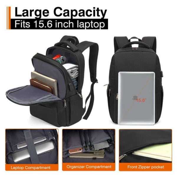 Durable Outdoor Water Resistant Laptop Backpack in Bulk - Image 3