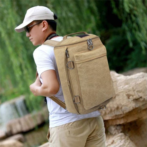 Classic Durable Retro Wholesale Laptop Backpack - Image 3