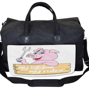 Pig Pattern Duffle Bag
