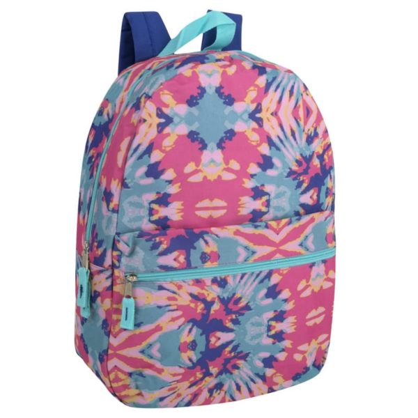 Pink Flower Pattern Kids Backpack Girls Wholesale - Image 2