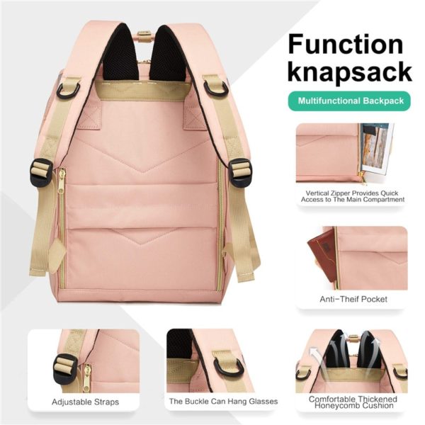 Huge Capacity Convenient Laptop Backpack in Bulk - Image 2