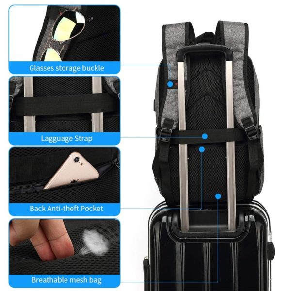 Large Size Portable Laptop Backpack in Bulk - Image 2
