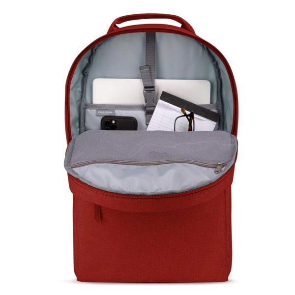 Red Backpack- Front Pocket & Durable Handle - Image 3