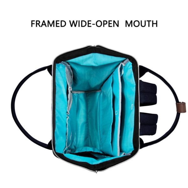 Retro Stylish Water-repellent School Laptop Backpack DIY - Image 2