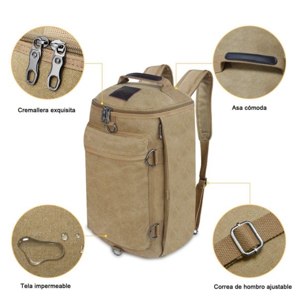 Classic Durable Retro Wholesale Laptop Backpack - Image 2