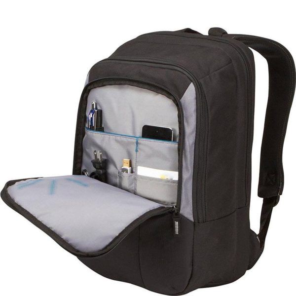 Large Size Backpack- Side pockets Black Wholesale - Image 3