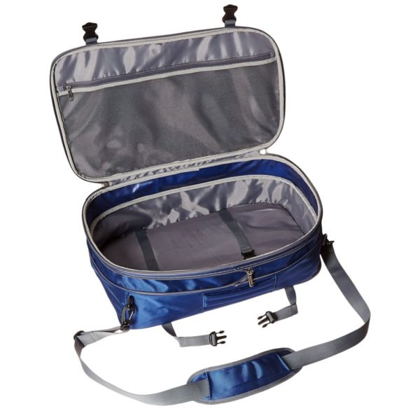 Convertible Backpack-Navy Blue with Chest Strap - Image 3