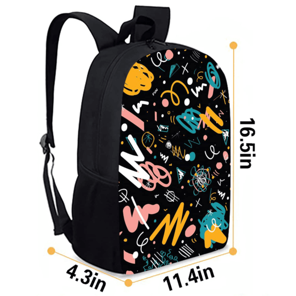 Graffiti Pattern Backpack