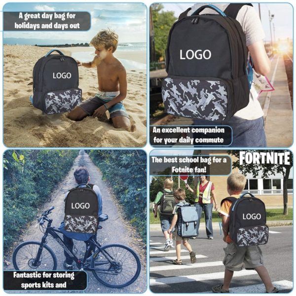 Large Kids Backpack For School Sports OEM - Image 2