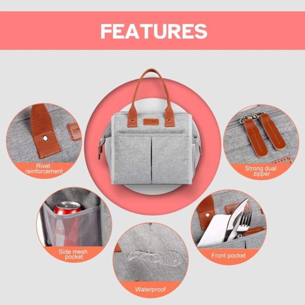 Leakproof Lunch Bag- Travel and Picnic - Image 3