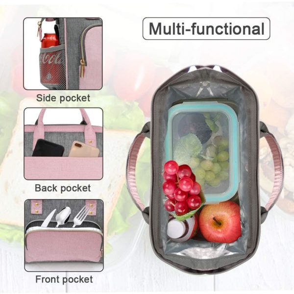 Pink Lunch Bag