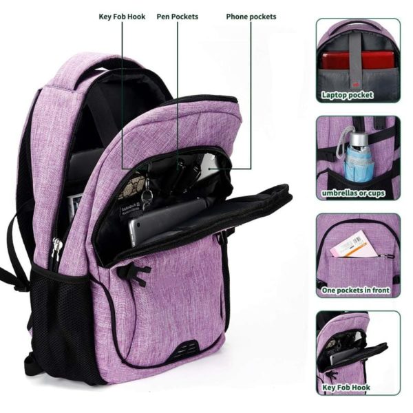 Purple Backpack
