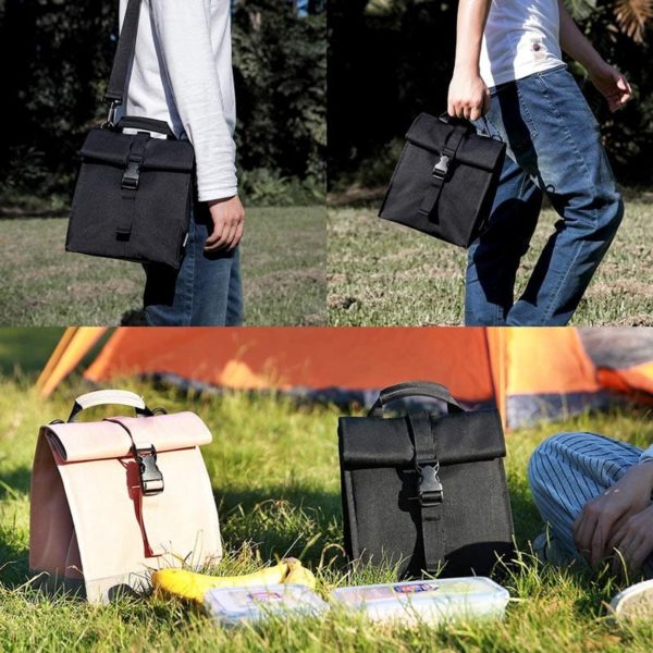 Rolltop Cooler Bag- Adjustable Straps Freezable Wholesale - Image 2