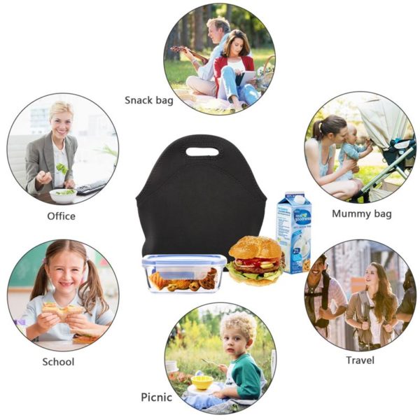 Soft Lunch Bag- Tote Bag for Working Meals - Image 2