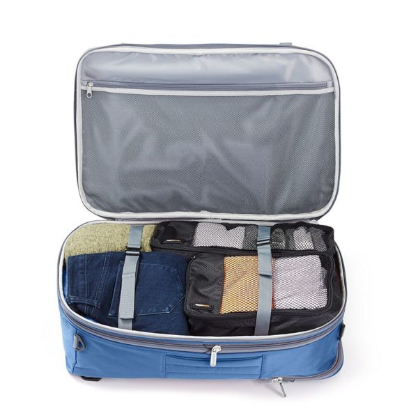 Convertible Backpack-Navy Blue with Chest Strap - Image 2