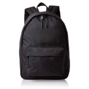 Black Simple Backpack