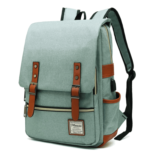 Mochila de couro Oxford Laptop Backpack