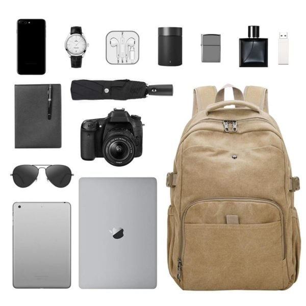 Multi-functional School Bag- Countless Pockets EDC Organizer Customized - Image 3