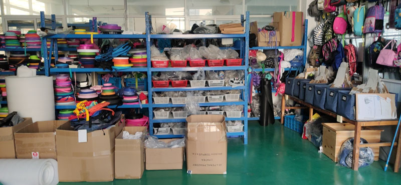 Bag raw material room of honeyoung bag manufacturer