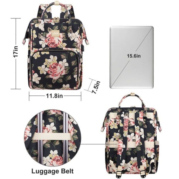Mochila para laptop feminino