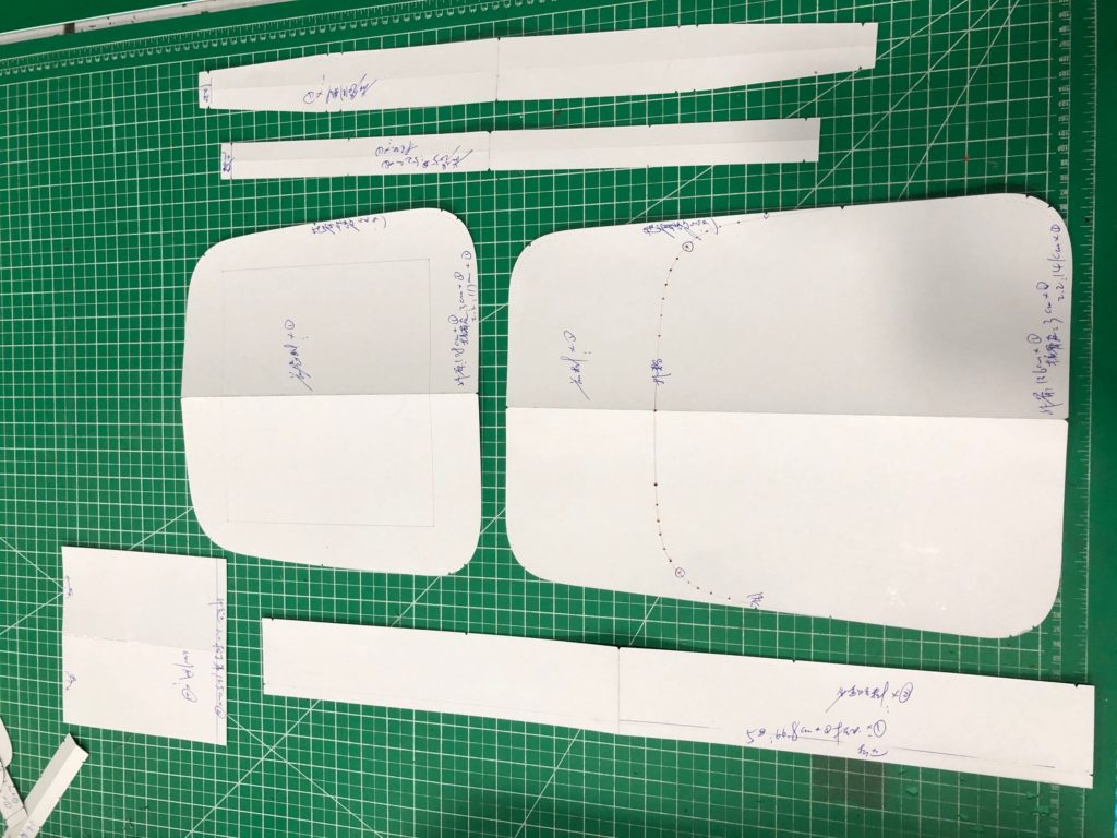 sampling card paper