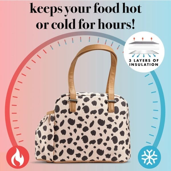 Cheetah Graphic Cooler Bag